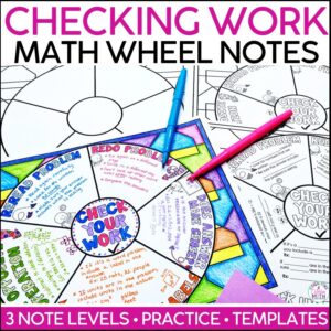 Check Our Math Work Helping Students Learn How to Check Math Problems - Cognitive Cardio Math