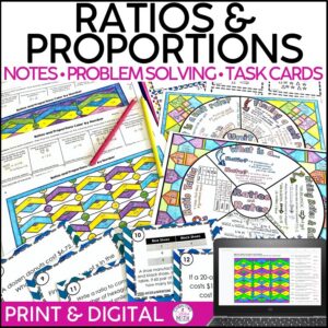 Math Centers in Middle School - Cognitive Cardio Math