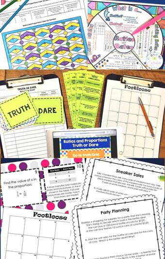 ideas for middle school math stations