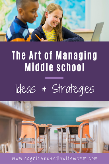 The Art of Managing Middle School - blog post.