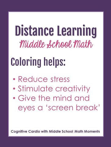 why use color by number activities in distance learning