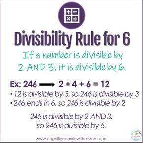  divisibility rule for 6