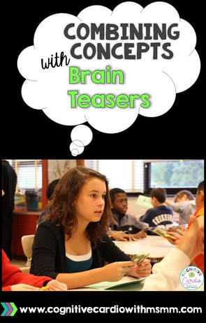 Ideas and resources for incorporating and creating brain teasers for your math students.