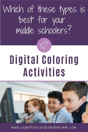 which digital coloring activity is right for your middle school students?