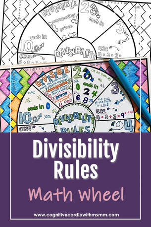 teaching divisibility rules image of divisibility math wheel