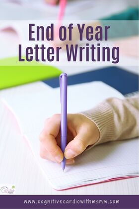 end of year letter writing