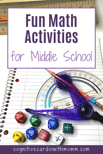fun math activities for middle school 