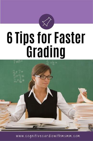 Six tips for faster grading