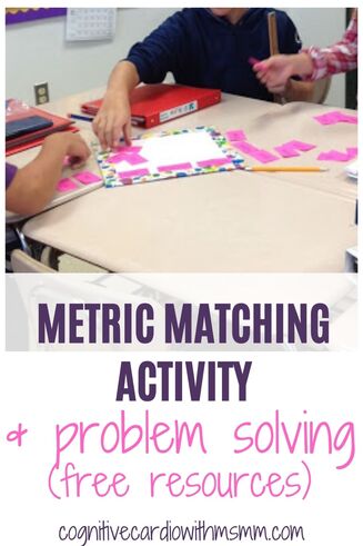 Metric matching - free activity