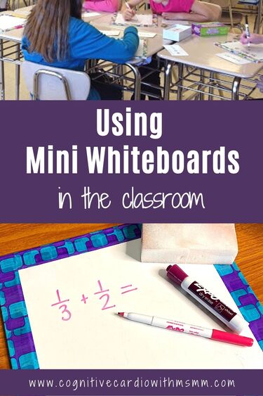 how to use and clean mini whiteboards
