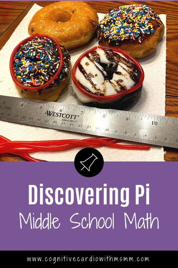 Pi day activity using donuts