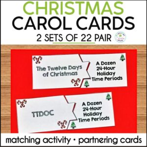 Fun Holiday Games for Middle School Math - Cognitive Cardio Math