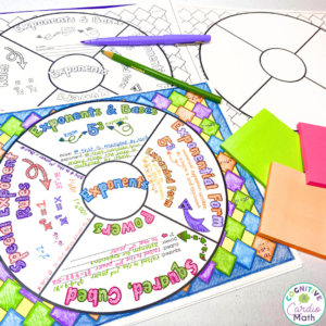 6th Grade Math: Mastering Through Magic of Math Doodle Wheels