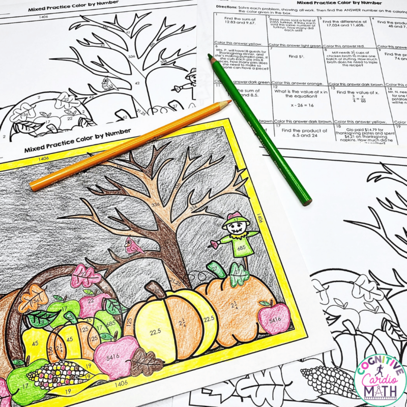 Fun & Engaging Holiday Math Activities - Cognitive Cardio Math