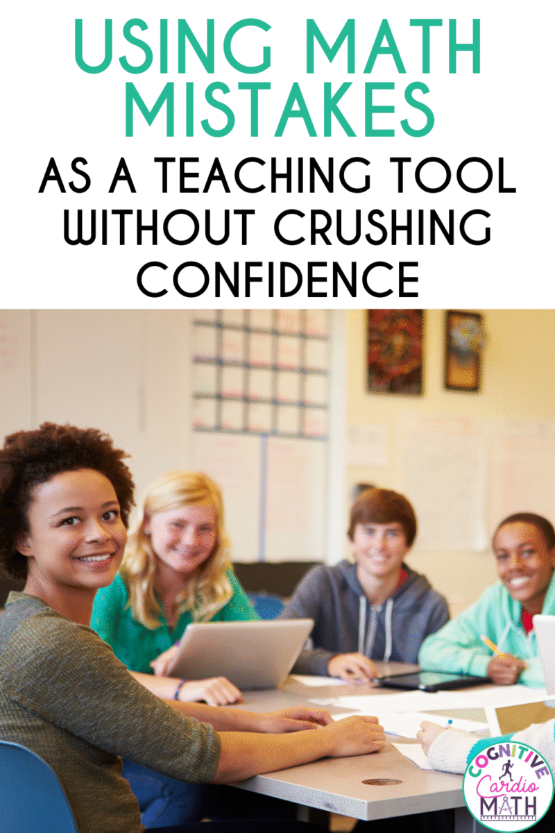 Mistake Mathmatic Problem How to Use Math Mistakes as a Teaching Tool Without Crushing Student ...