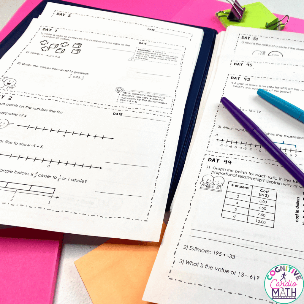 Spiral review helps combat that problem by continually revisiting previously taught concepts throughout the year.