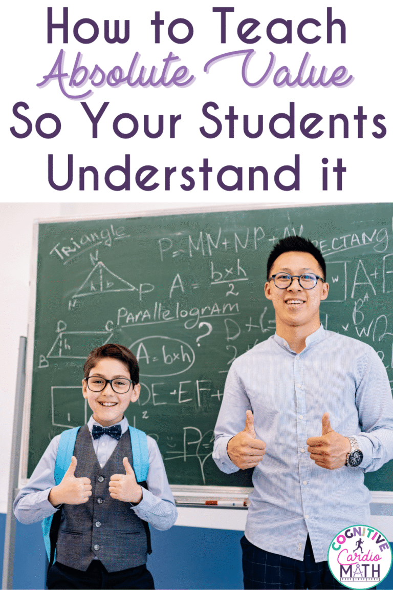 How to Teach Absolute Value So Your Students Actually Understand It