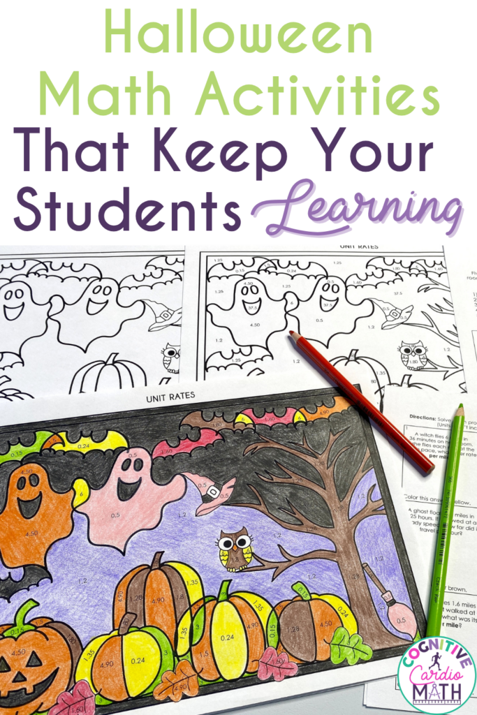 Halloween Math Activities That Keep Your Students Learning